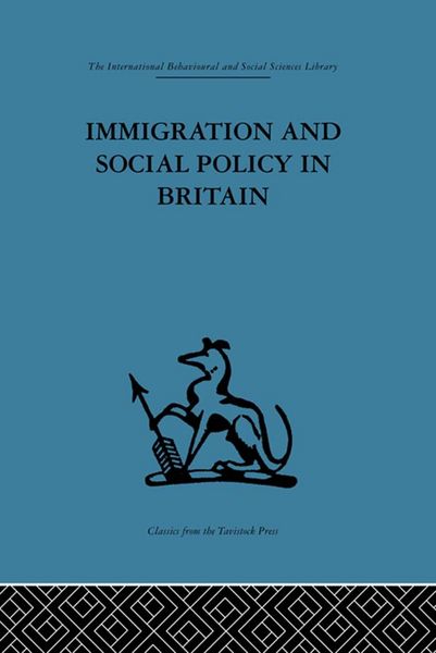 Produktbild: Immigration and Social Policy in Britain