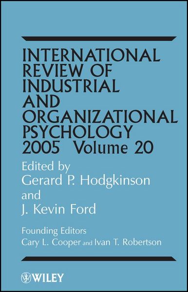 Produktbild: International Review of Industrial and Organizational Psychology 2005, Volume 20