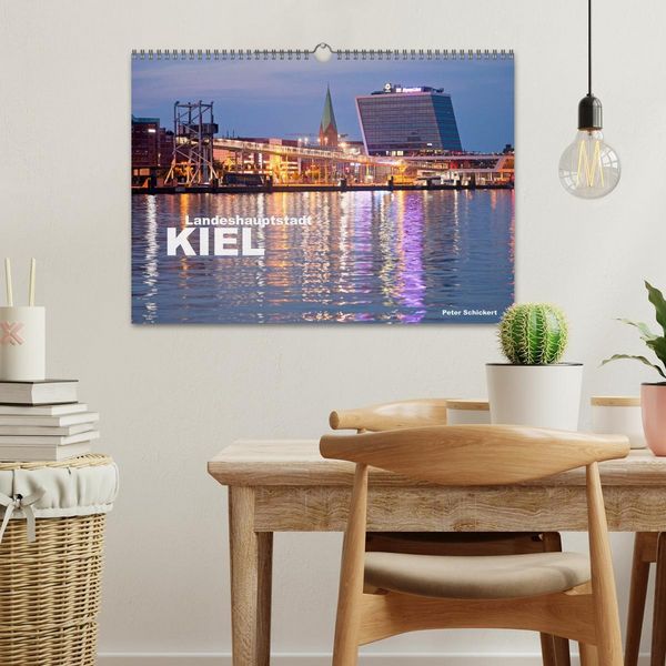 Produktbild: Landeshauptstadt Kiel (Wandkalender 2026 DIN A3 quer), CALVENDO Monatskalender