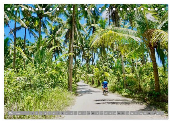 Produktbild: Als Backpacker um die Welt (Tischkalender 2026 DIN A5 quer), CALVENDO Monatskalender