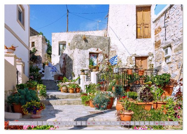 Produktbild: Kalymnos. Griechische Inselsch&ouml;nheit im Herzen des Dodekanes (Wandkalender 2026 DIN A3 quer), CALVENDO Monatskalender