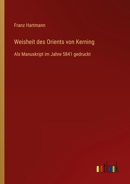 Produktbild: Weisheit des Orients von Kerning