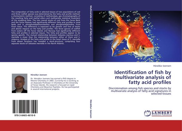 Produktbild: Identification of fish by multivariate analysis of fatty acid profiles