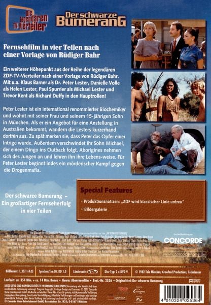 Produktbild: Der schwarze Bumerang [2 DVDs]