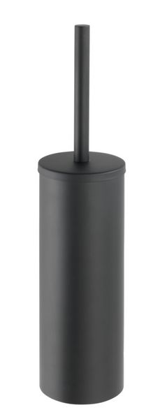 Produktbild: WC-Garnitur Mod. Bosio geschlossen Edelstahl Black matt, rostfrei