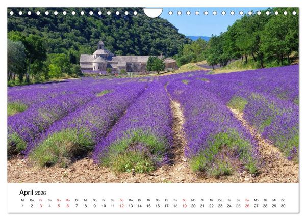 Produktbild: Provence - Zwischen Meer und Alpen (Wandkalender 2026 DIN A4 quer), CALVENDO Monatskalender