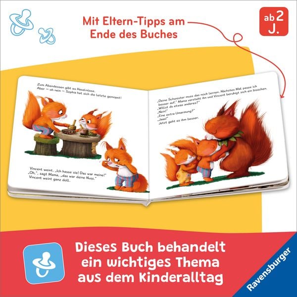 Produktbild: Mein artgerecht-Geschwisterbuch: Ich zuerst! Nein, ich!