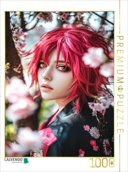 Produktbild: CALVENDO Puzzle Kira Blossom | 1000 Teile Lege-Gr&ouml;&szlig;e 64x48cm Foto-Puzzle f&uuml;r gl&uuml;ckliche Stunden