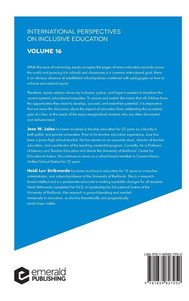Produktbild: Minding the Marginalized Students Through Inclusion, Justice, and Hope