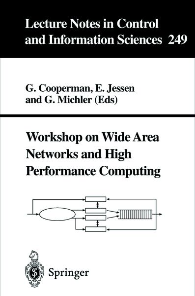 Produktbild: Workshop on Wide Area Networks and High Performance Computing