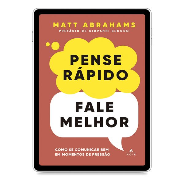 Produktbild: Pense r&aacute;pido, fale melhor
