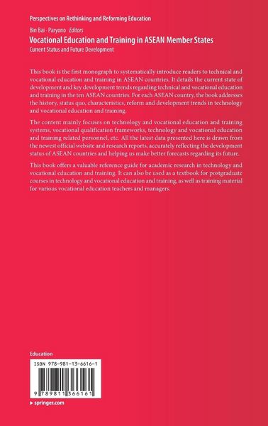 Produktbild: Vocational Education and Training in ASEAN Member States