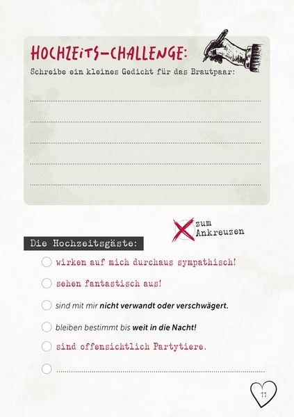 Produktbild: Let's Party: Hochzeit! Ausf&uuml;llbuch f&uuml;r Hochzeitsg&auml;ste