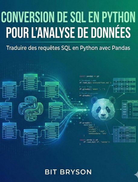 Produktbild: Conversion de SQL en Python pour l'analyse de donn&eacute;es