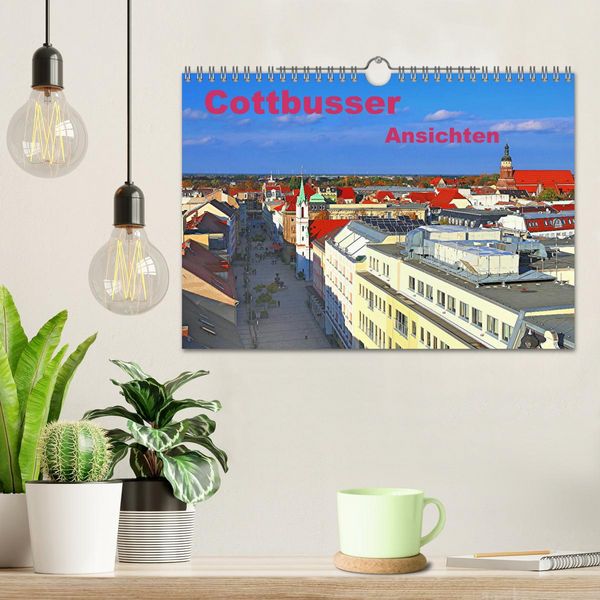 Produktbild: Cottbusser Ansichten (Wandkalender 2026 DIN A4 quer), CALVENDO Monatskalender