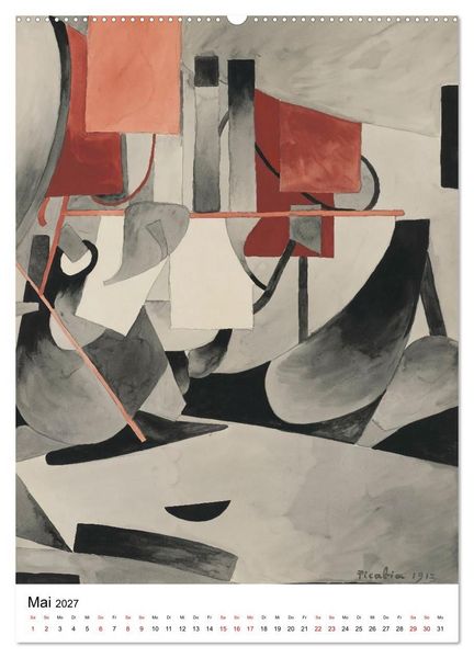 Produktbild: Francis Picabia (Wandkalender 2027 DIN A2 hoch), CALVENDO Monatskalender