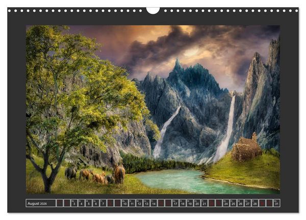 Produktbild: Magische Gefilde (Wandkalender 2026 DIN A3 quer), CALVENDO Monatskalender