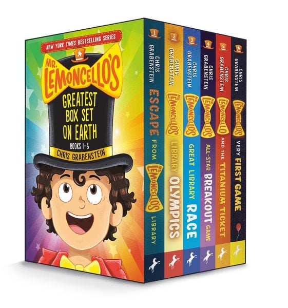 Produktbild: Mr. Lemoncello's Greatest Box Set on Earth: 6 Books!