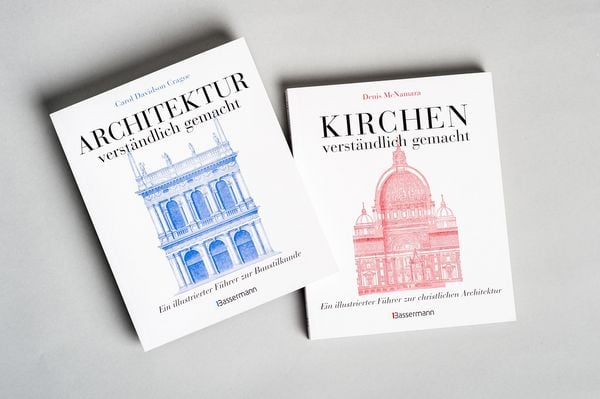 Produktbild: Kirchen - verst&auml;ndlich gemacht. Eine illustrierte und verst&auml;ndliche Baustilkunde zur christlichen Architektur: Kathedralen, Kapellen, Kl&ouml;stern, Abteien und Tempeln. Mit Grund- und Aufrissen, Detail- und Gesamtansichten