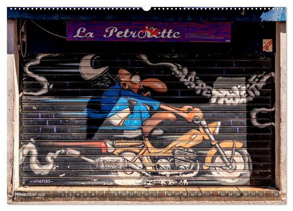 Produktbild: Streetart international (Wandkalender 2026 DIN A2 quer), CALVENDO Monatskalender