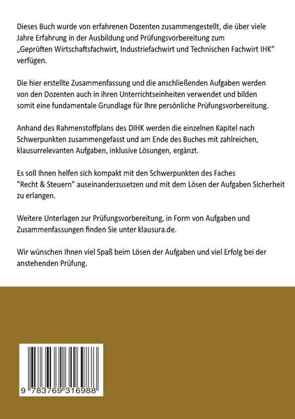 Produktbild: Fachwirt kompakt Recht & Steuern