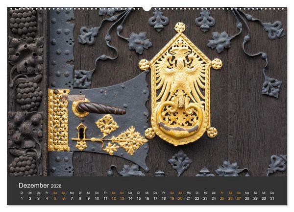 Produktbild: Anklopfen... (Wandkalender 2026 DIN A2 quer), CALVENDO Monatskalender
