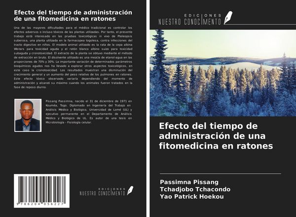 Produktbild: Efecto del tiempo de administraci&oacute;n de una fitomedicina en ratones