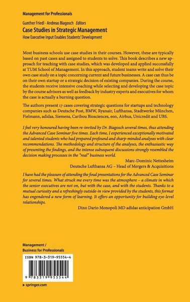 Produktbild: Case Studies in Strategic Management