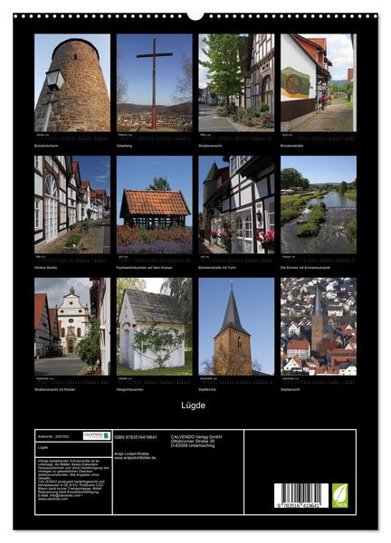 Produktbild: L&uuml;gde (hochwertiger Premium Wandkalender 2026 DIN A2 hoch), Kunstdruck in Hochglanz