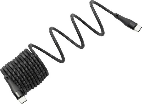Produktbild: BKL Electronic USB-C&reg; Kabel USB 2.0 USB-C&reg; Stecker 1.5m Schwarz Geflechtschirm 10080172