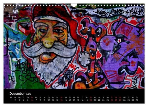 Produktbild: Urbane Kunst - Streetart 2026 (Wandkalender 2026 DIN A3 quer), CALVENDO Monatskalender