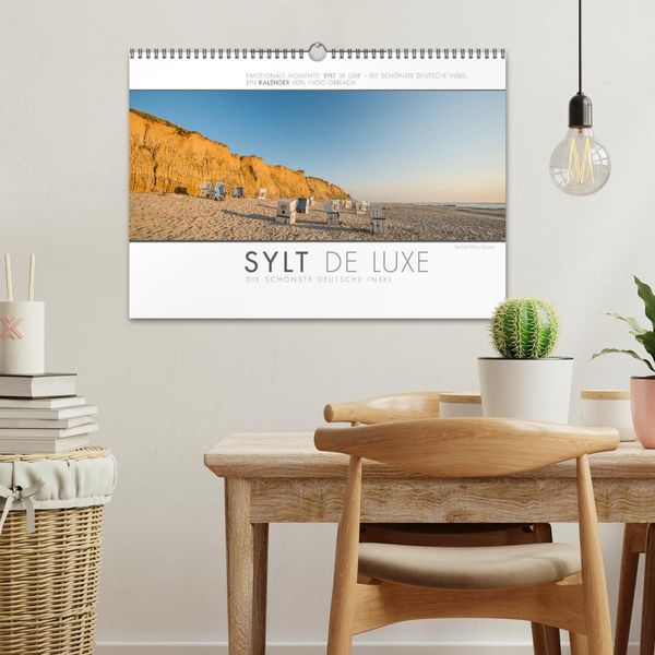 Produktbild: Emotionale Momente: Sylt de Luxe - die sch&ouml;nste deutsche Insel. (Wandkalender 2026 DIN A3 quer), CALVENDO Monatskalender