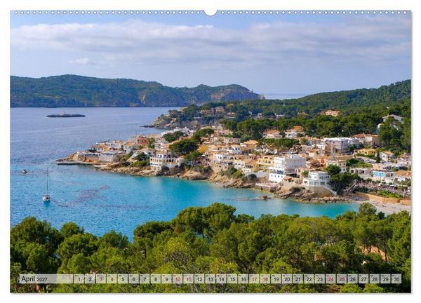 Produktbild: Wanderlust Mallorca - Pfade der Tramuntana (hochwertiger Premium Wandkalender 2027 DIN A2 quer), Kunstdruck in Hochglanz