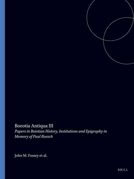 Produktbild: Boeotia Antiqua III