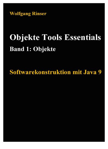 Produktbild: Objekte Tools Essentials Band 1: Objekte