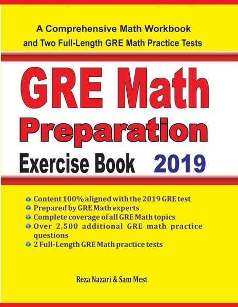 Produktbild: GRE Math Preparation Exercise Book
