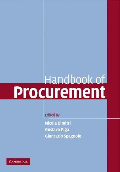 Produktbild: Handbook of Procurement