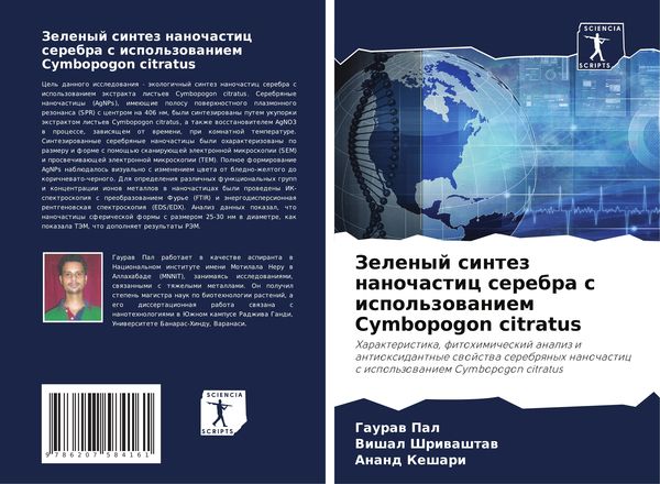 Produktbild: Zelenyj sintez nanochastic serebra s ispol'zowaniem Cymbopogon citratus
