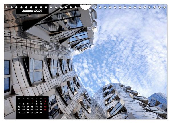 Produktbild: Architektur - Bauwerke mit k&uuml;nstlerischer Gestaltung (Wandkalender 2026 DIN A4 quer), CALVENDO Monatskalender
