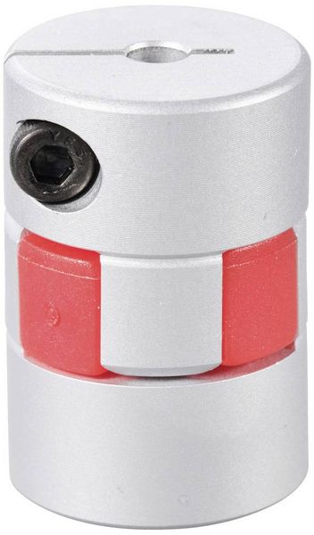 Produktbild: Reely Wellenkupplung Passend f&uuml;r Welle (Details): 4mm Au&szlig;en-Durchmesser: 20mm 1St.