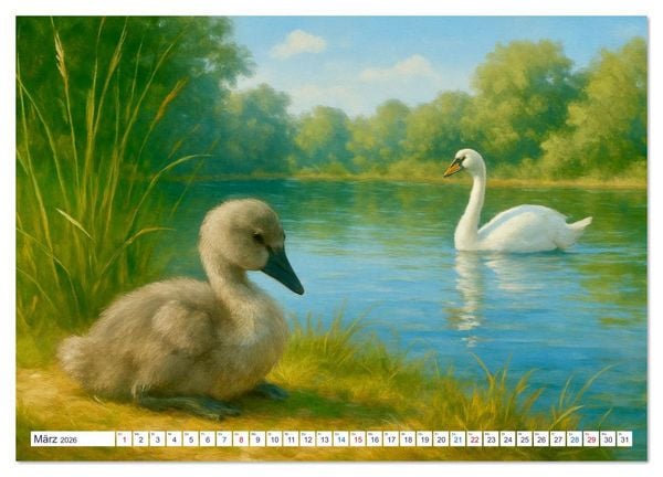Produktbild: Hans Christian Andersen. Sein Leben, seine Werke (Wandkalender 2026 DIN A4 quer), CALVENDO Monatskalender