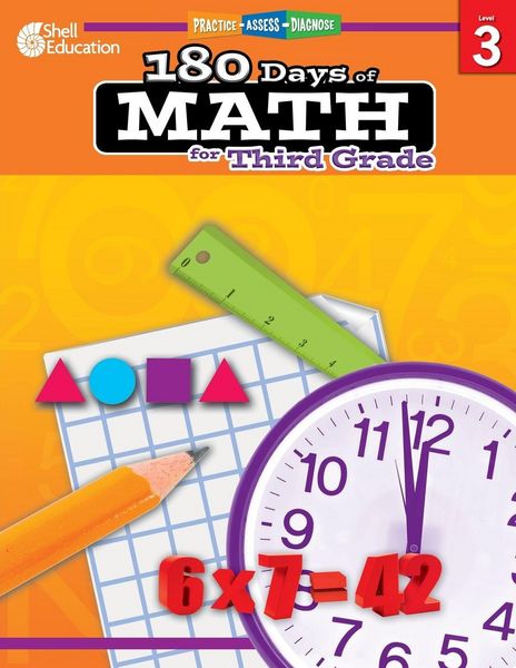 Produktbild: 180 Days of Math for Third Grade