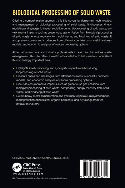 Produktbild: Biological Processing of Solid Waste