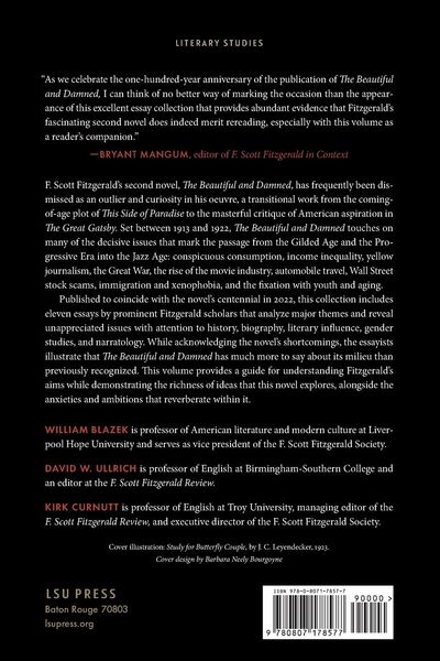 Produktbild: F. Scott Fitzgerald's the Beautiful and Damned