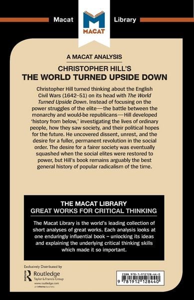 Produktbild: An Analysis of Christopher Hill's The World Turned Upside Down