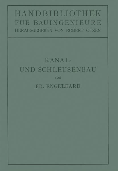 Produktbild: Kanal- und Schleusenbau