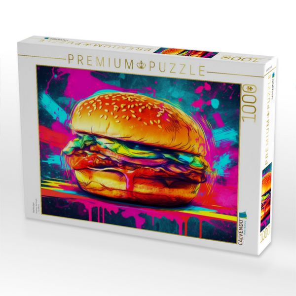 Produktbild: CALVENDO Puzzle Hamburger | 1000 Teile Lege-Gr&ouml;&szlig;e 64x48cm Foto-Puzzle f&uuml;r gl&uuml;ckliche Stunden
