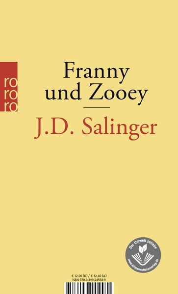 Produktbild: Franny und Zooey