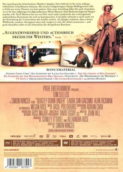 Produktbild: Quigley der Australier - 2-Disc Limited Collector&rsquo;s Edition im Mediabook (+ DVD)