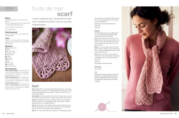 Produktbild: Crocheted Scarves: 35 projects to make